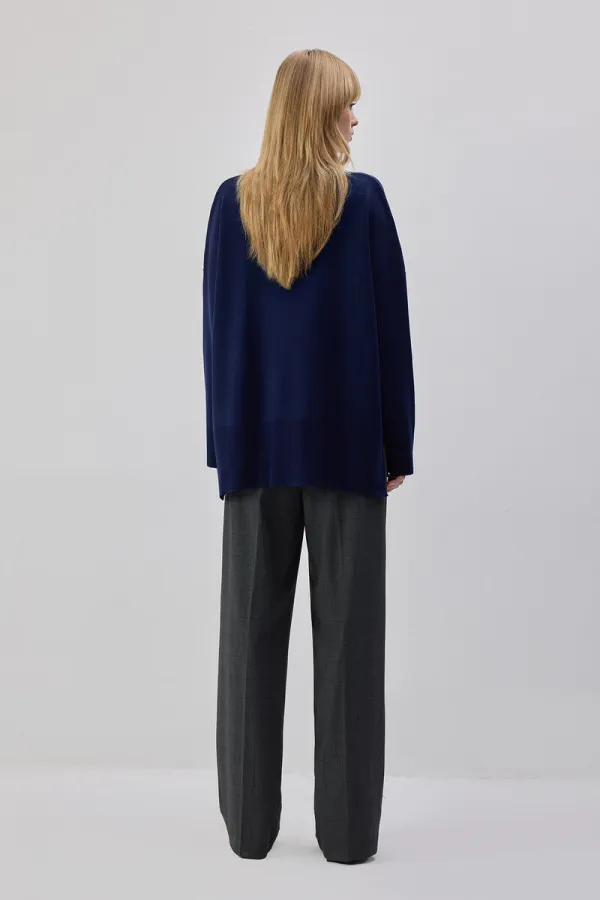 DİK YAKA BASIC TRİKO KAZAK