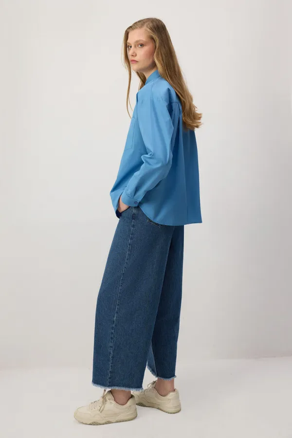 SINGLE POCKET OVERSIZE SHIRT SINGLE POCKET OVERSIZE SHIRT