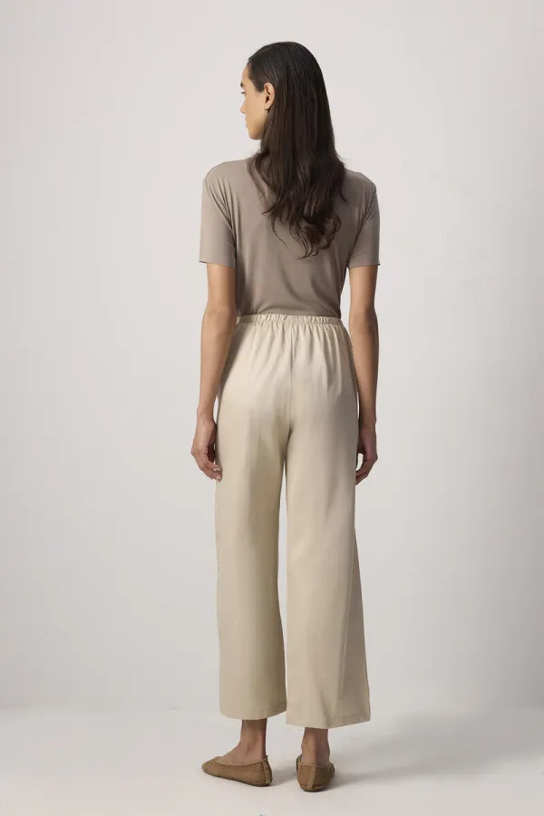 ELASTİK BEL BOL PAÇA PANTOLON