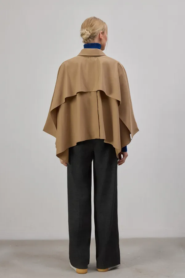 SHORT CREW PONCHO SHORT CREW PONCHO