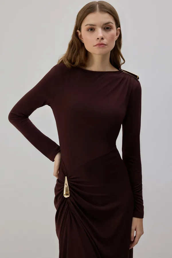 TOKALI MAXİ ELBİSE