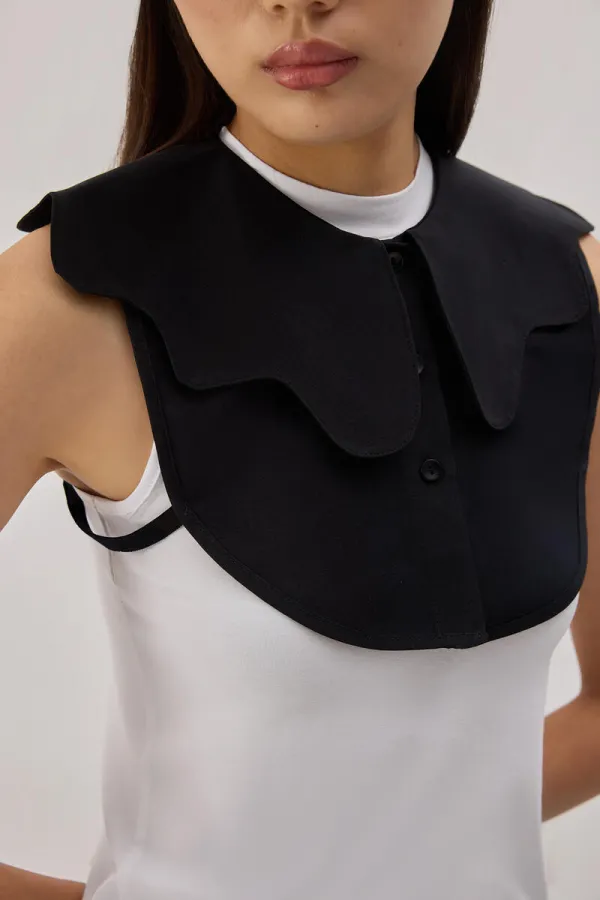 SOUS-VÊTEMENTS EN POPLINE À COL BÉBÉ