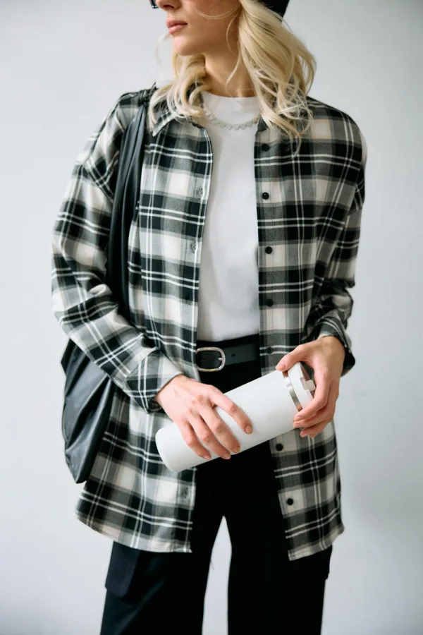 RELAX FIT EKOSELİ GÖMLEK