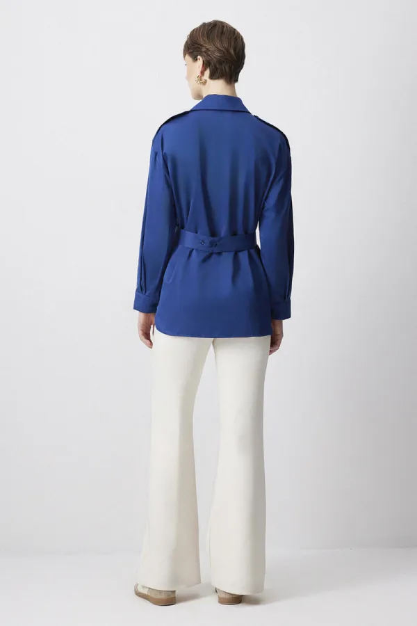 Relax Fit Shirt with Epaulets Relax Fit Shirt with Epaulets
