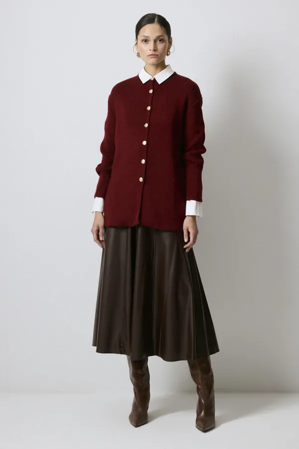 GOLD DÜĞMELİ UZUN HIRKA