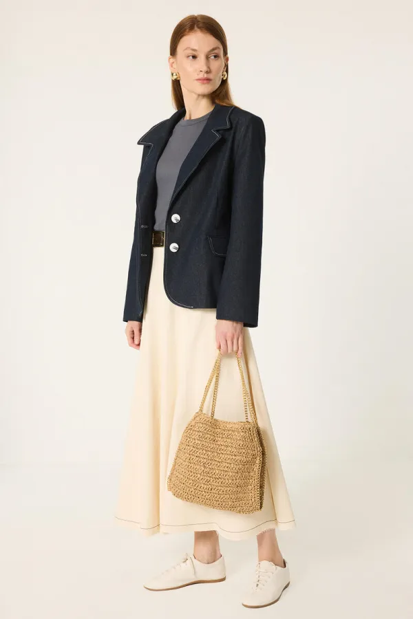 Blazer Denim Jacket Blazer Denim Jacket