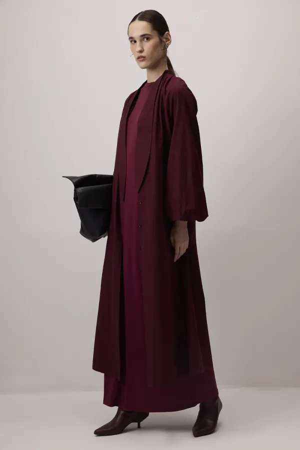 BASIC VİSKON ELBİSE