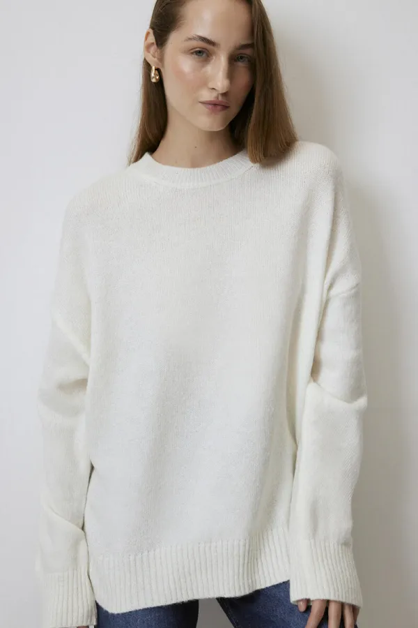 PULL OVERSize DE COULEUR UNI