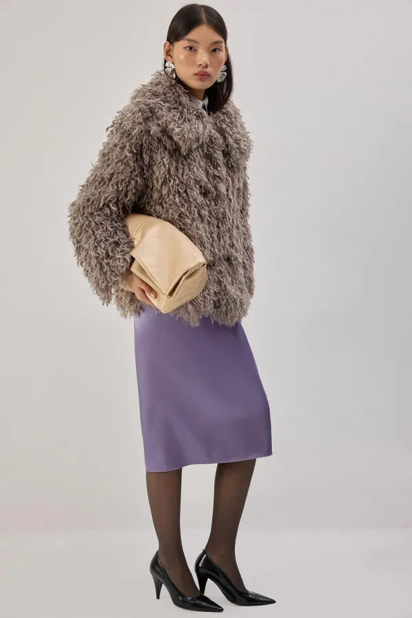FAUX FUR COAT FAUX FUR COAT