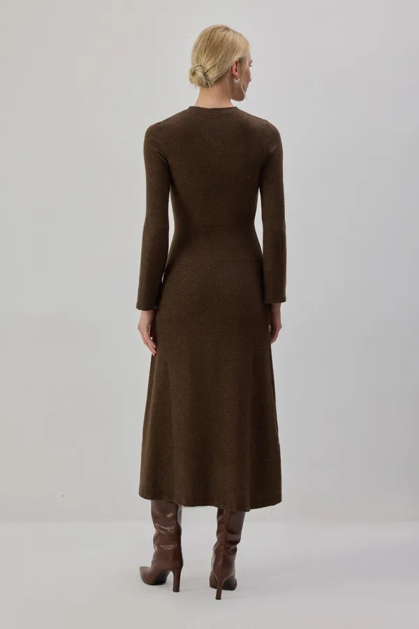 MAXI KNITTED DRESS