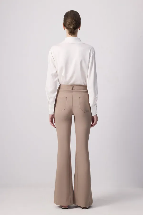 PANTALONS ÉVASÉS ESPAGNOLS EN CRÊPE