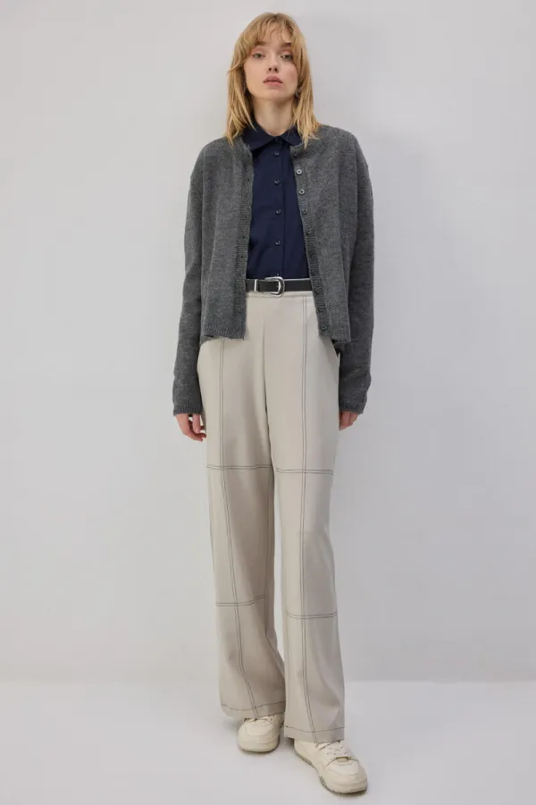 KONTRAST DİKİŞLİ PANTOLON