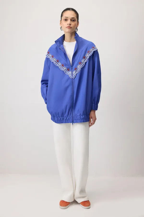 EMBROIDERED RAINCOAT
