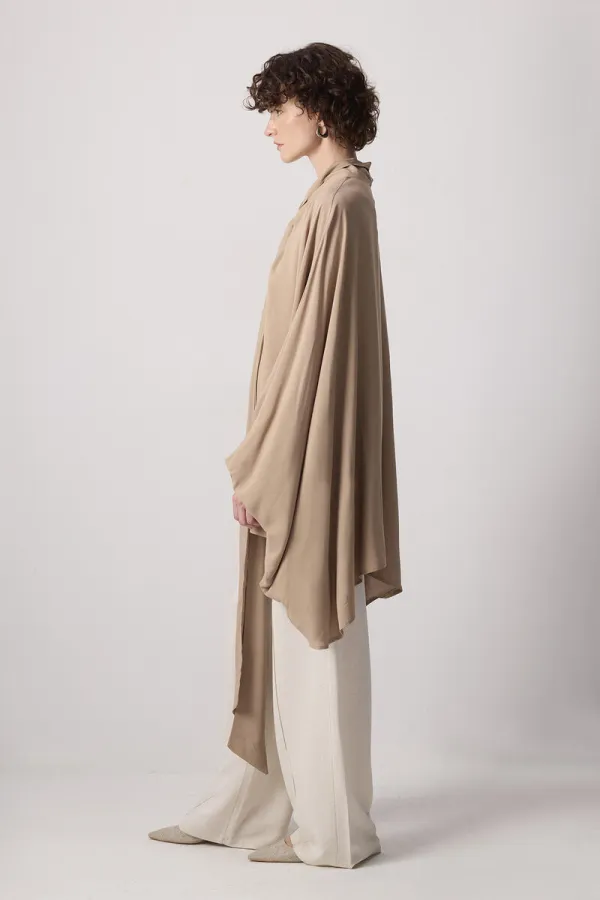 DÖKÜMLÜ VİSKON KİMONO