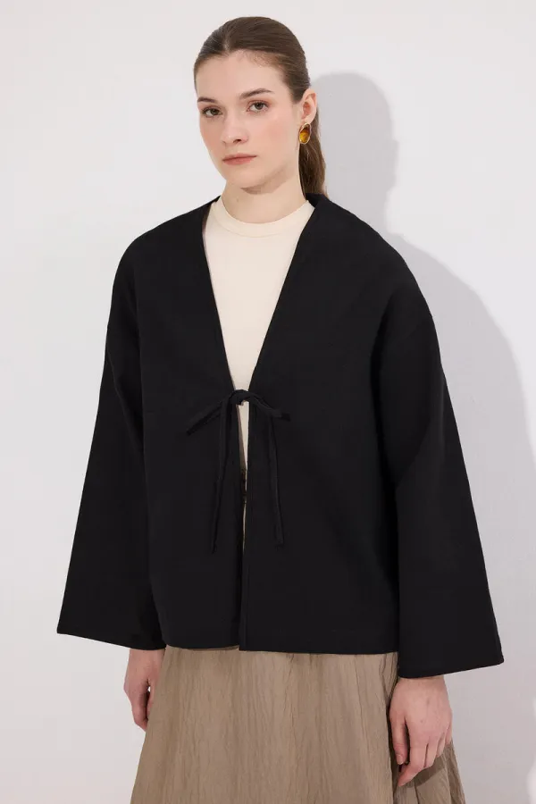 ÖNDEN BAĞLAMALI KİMONO