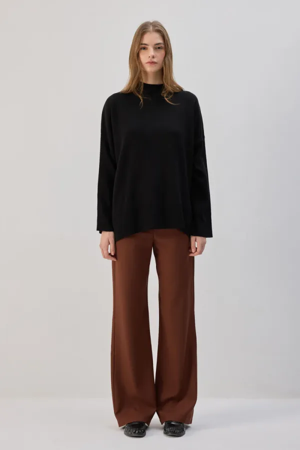 DİK YAKA BASIC TRİKO KAZAK