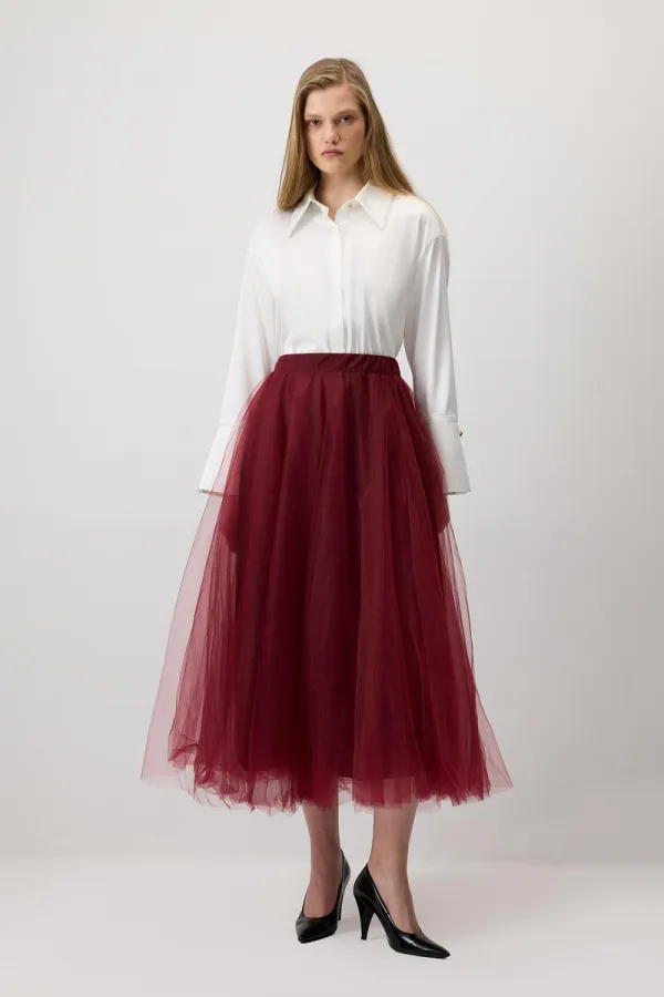 jupe bouffante en tulle