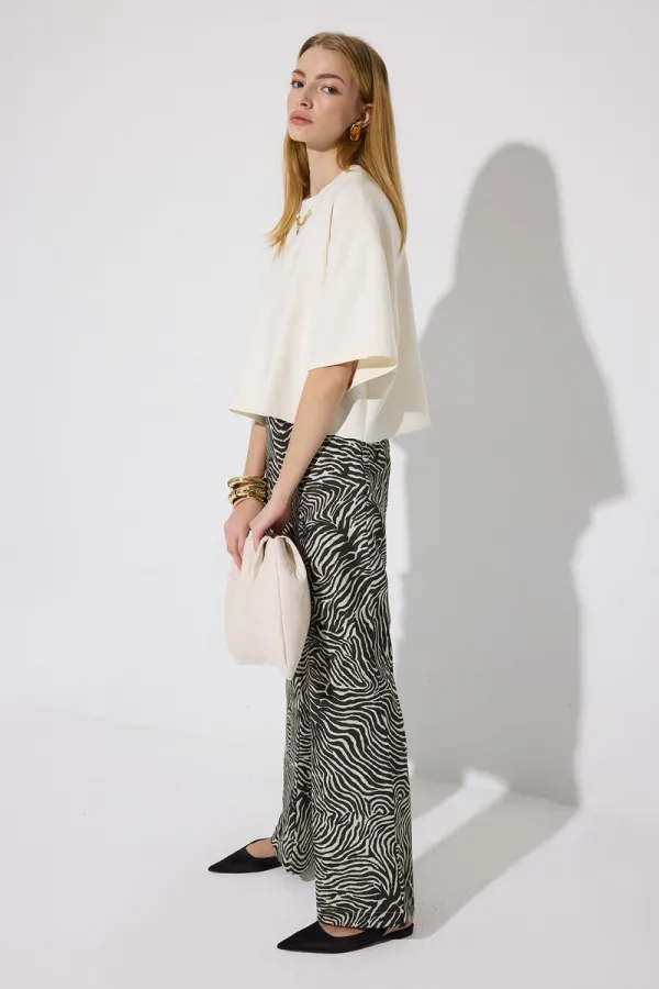 ZEBRA DESEN PANTOLON