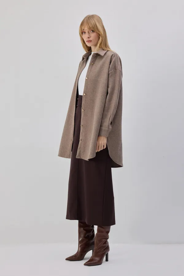 THICK CASHMERE SHIRT