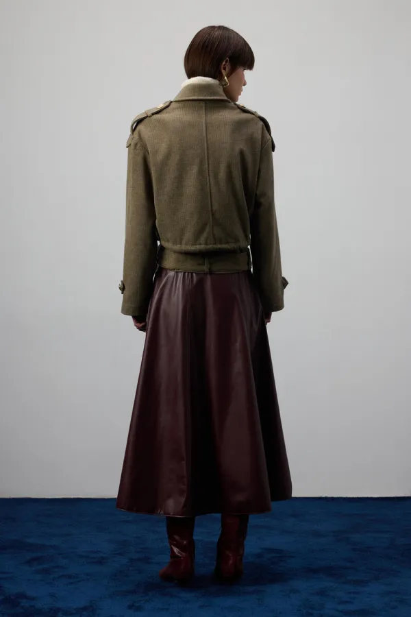 DOUBLE-BREASTED CASHMERE COAT DOUBLE-BREASTED CASHMERE COAT