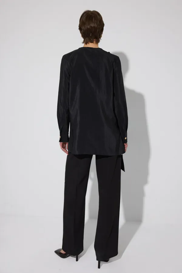 GOLD BUTTONED CUPRA TUNIC