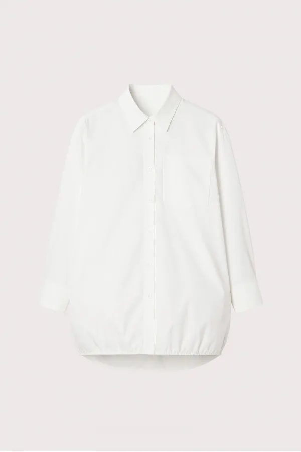 POCKETED BALLOON SHIRT