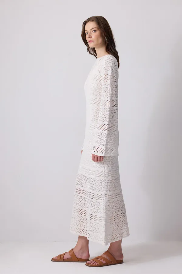 PAMUKLU ÖRGÜ ELBİSE