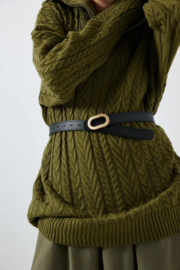 GOLD BUCKLE BELT