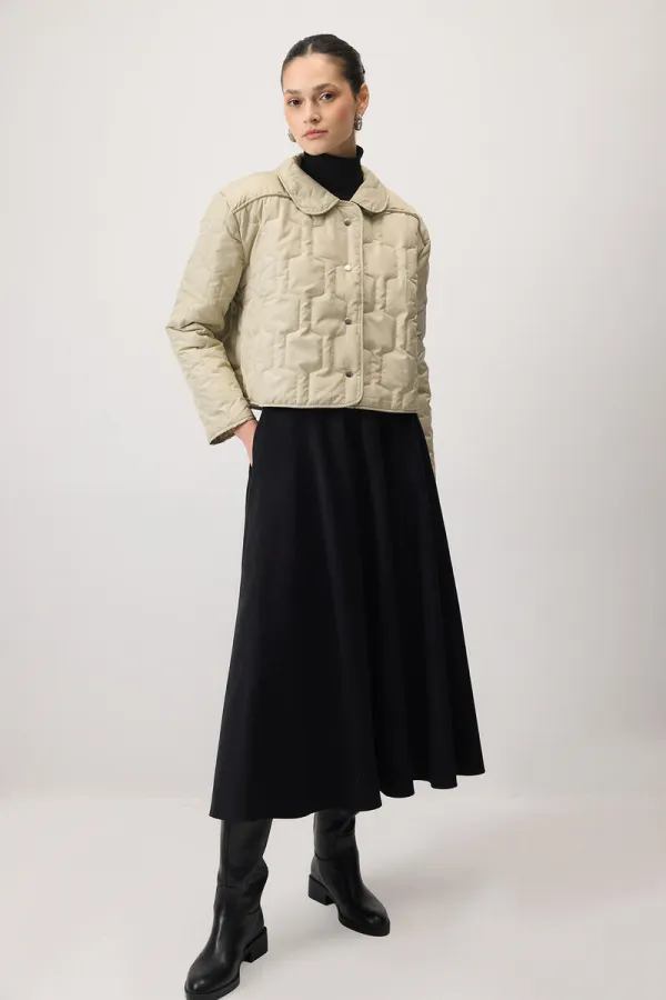 BİYE DETAYLI KAPİTONE CEKET