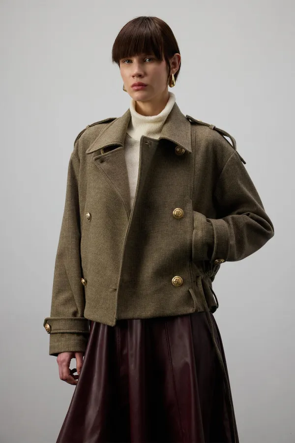 DOUBLE-BREASTED CASHMERE COAT DOUBLE-BREASTED CASHMERE COAT