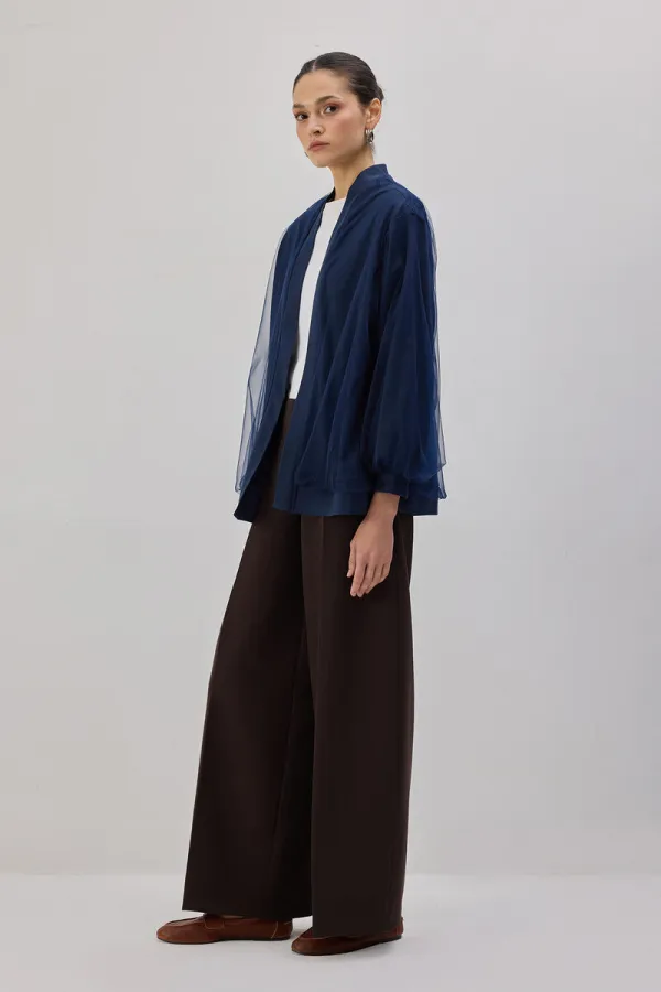 VESTE BOMBER À MANCHES BALLON