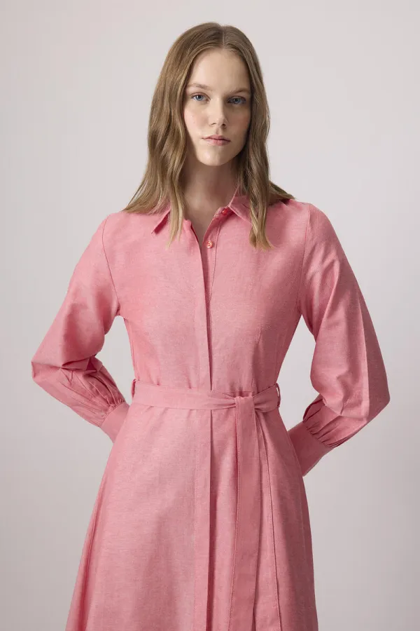 ROBE CHEMISE CEINTURE