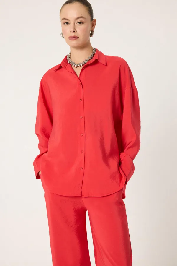 ENSEMBLE CHEMISE ET PANTALON EN MODAL