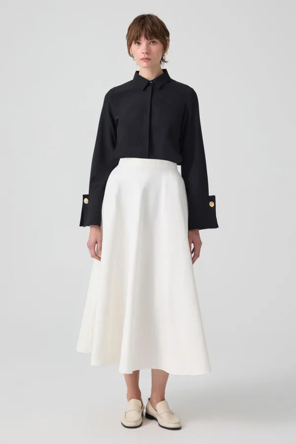 GENİŞ MANŞETLİ GÖMLEK BODY