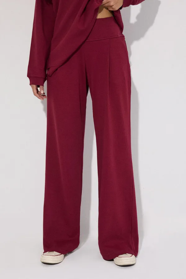 TUNIC AND PANTS KNITTED SET