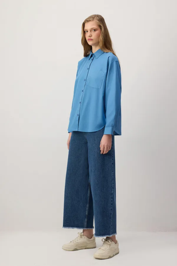 SINGLE POCKET OVERSIZE SHIRT SINGLE POCKET OVERSIZE SHIRT