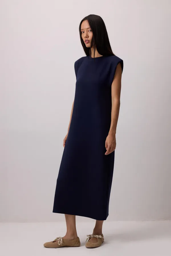 BICYCLE COLLAR PADDED DRESS