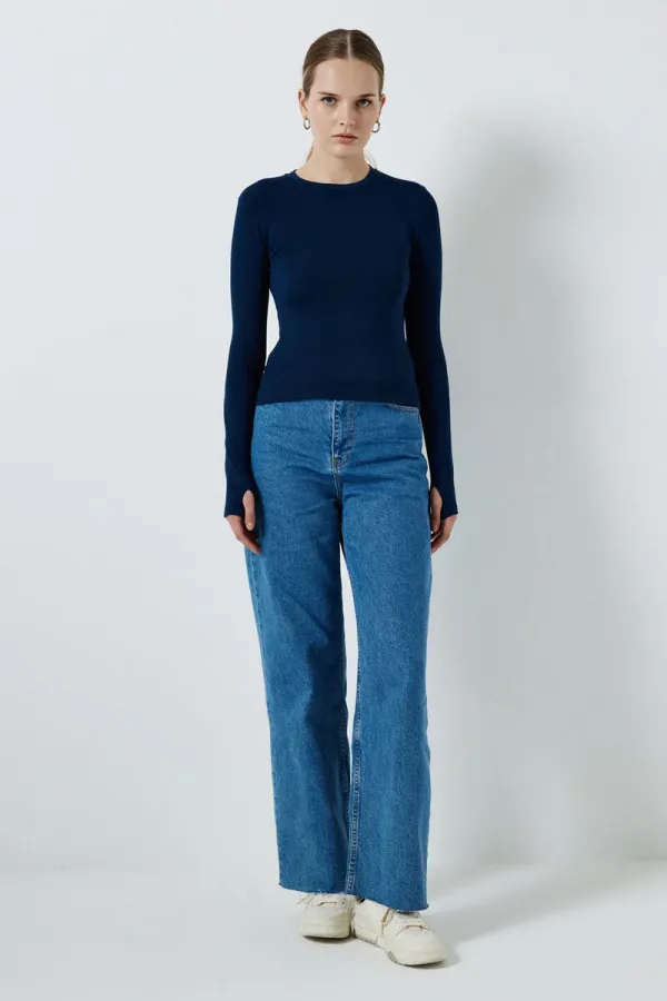 BODY BASIQUE À MANCHES LONGUES