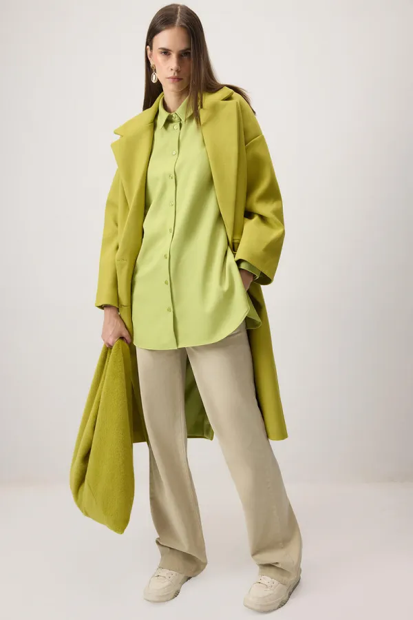 OVERSIZE CREPE SHIRT