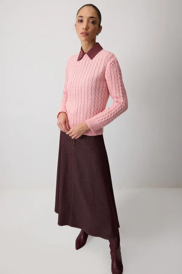 SAÇ ÖRGÜ TRİKO KAZAK