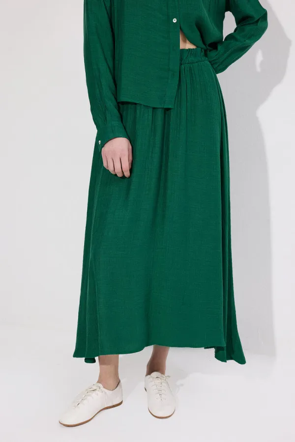 VİSKOZ GÖMLEK ETEK TAKIM