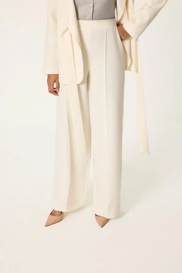 TIE-UP JACKET AND TROUSER SET TIE-UP JACKET AND TROUSER SET
