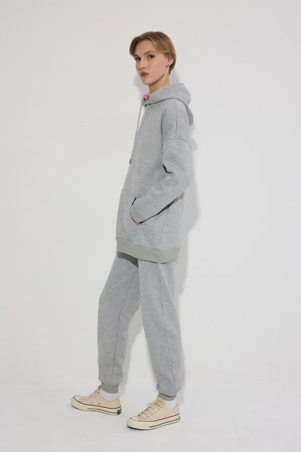 KAPÜŞONLU SWEATSHIRT EŞOFMAN TAKIM