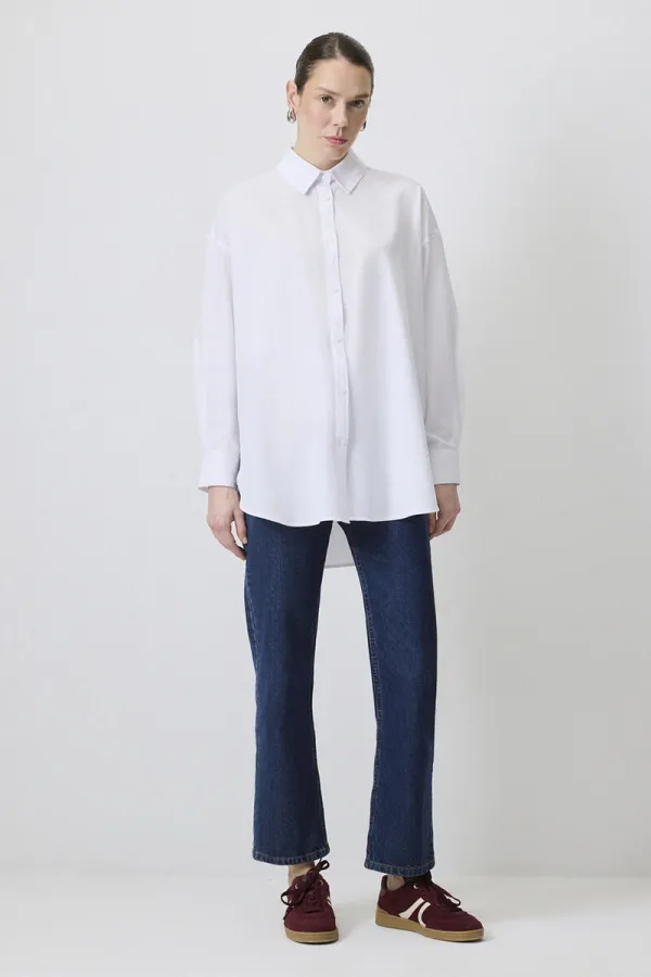 OVERSIZE FIT POPLIN SHIRT