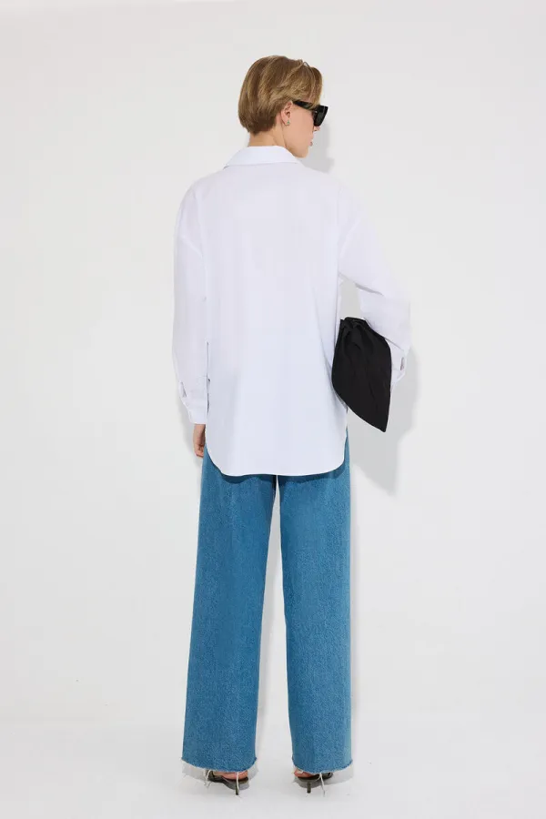 CHEMISE BASIQUE SURDIMENSIONNÉE