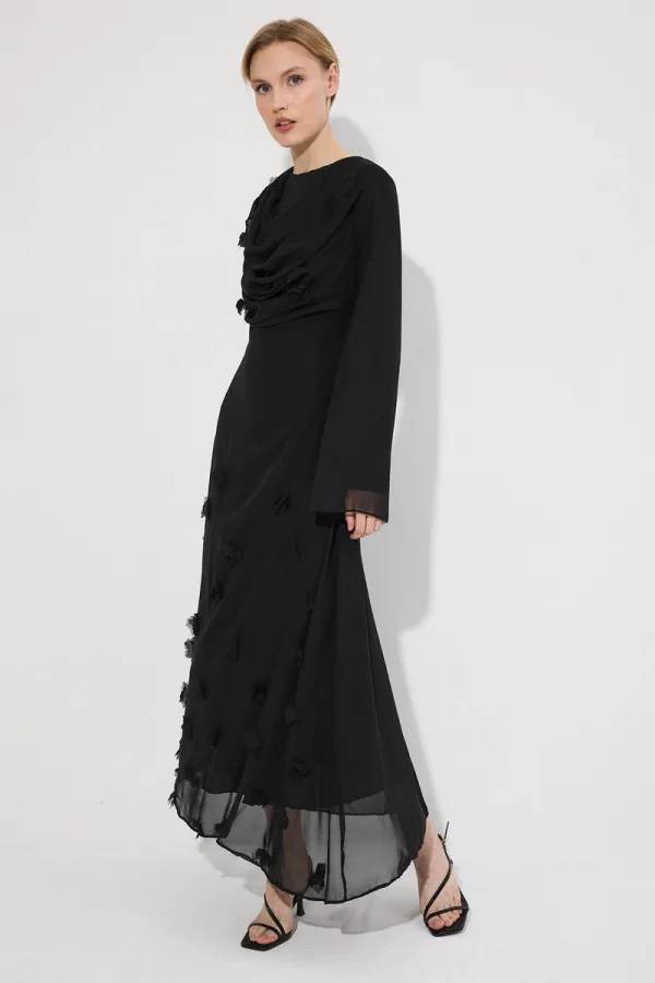 LINED CHIFFON DRESS LINED CHIFFON DRESS
