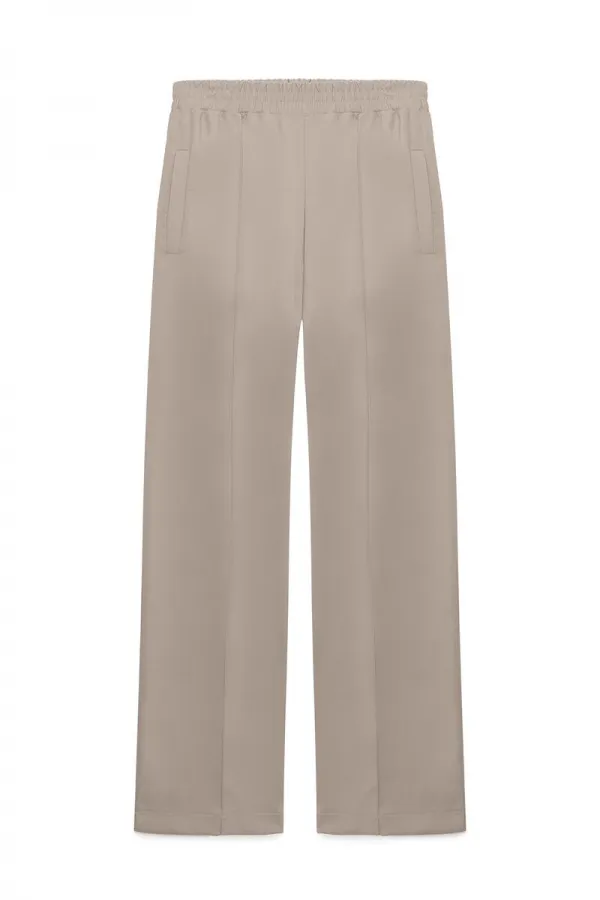 RIBBED CREPE PANTS