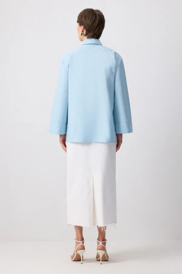 KIMONO SLEEVE SHIRT