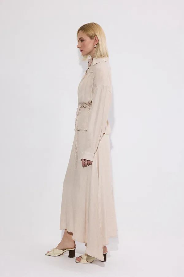 VİSKOZ GÖMLEK ETEK TAKIM