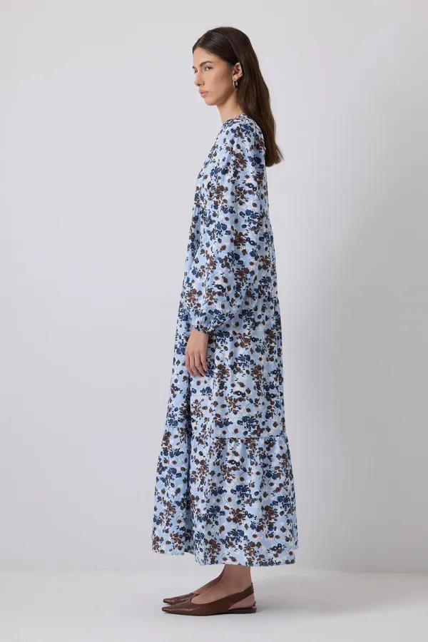 ROBE À MOTIFS FLORAUX